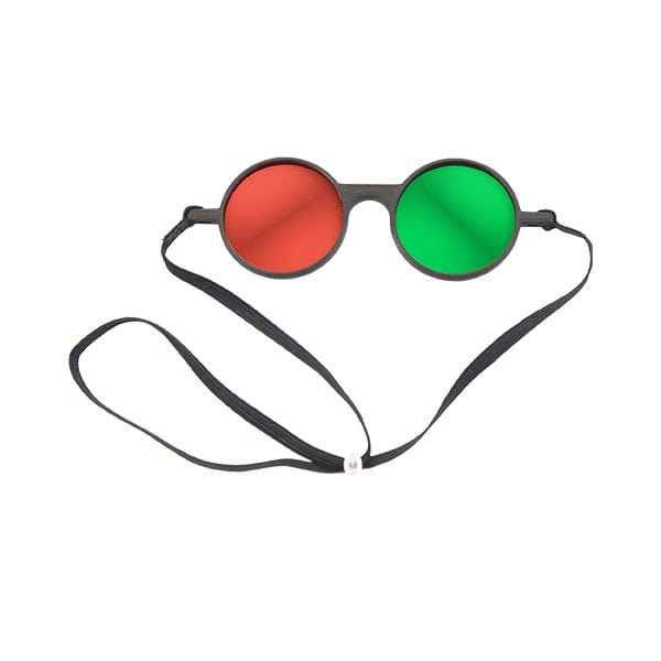 red goggles Goggles: Anaglyph - Reversible