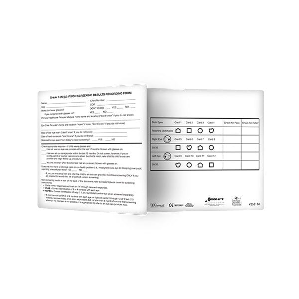 Good-Lite Co Eye Check 20/32 Recording Form