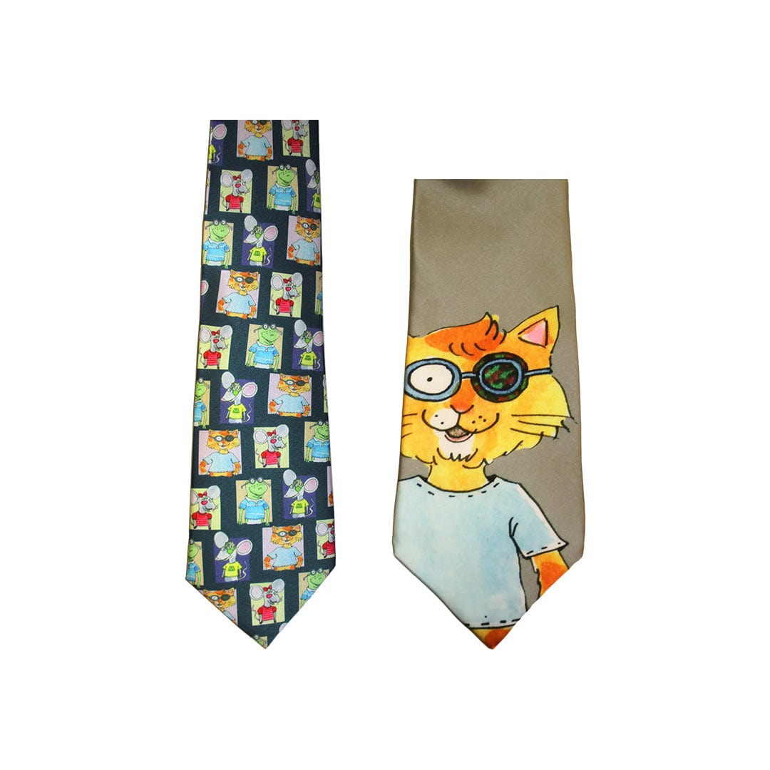 Good-Lite Novelty Items Necktie: Patch Cat