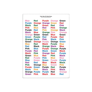 Good-Lite Therapeutic Aids Color Facility Rock Game: English Color Facility Rock Game