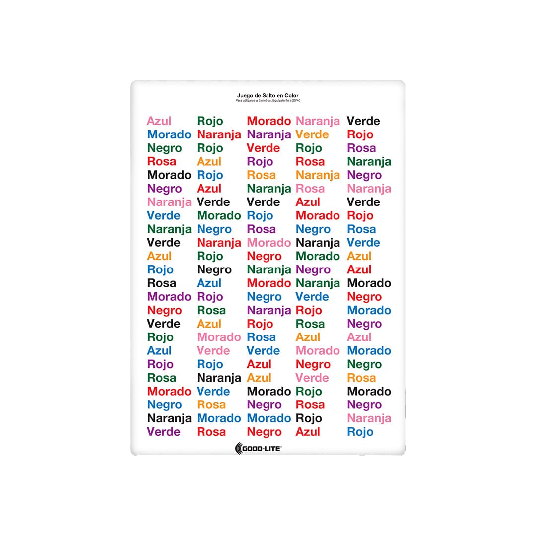 Good-Lite Therapeutic Aids Color Facility Rock Game: Spanish Color Facility Rock Game