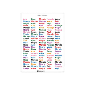 Good-Lite Therapeutic Aids Color Facility Rock Game: Spanish Color Facility Rock Game