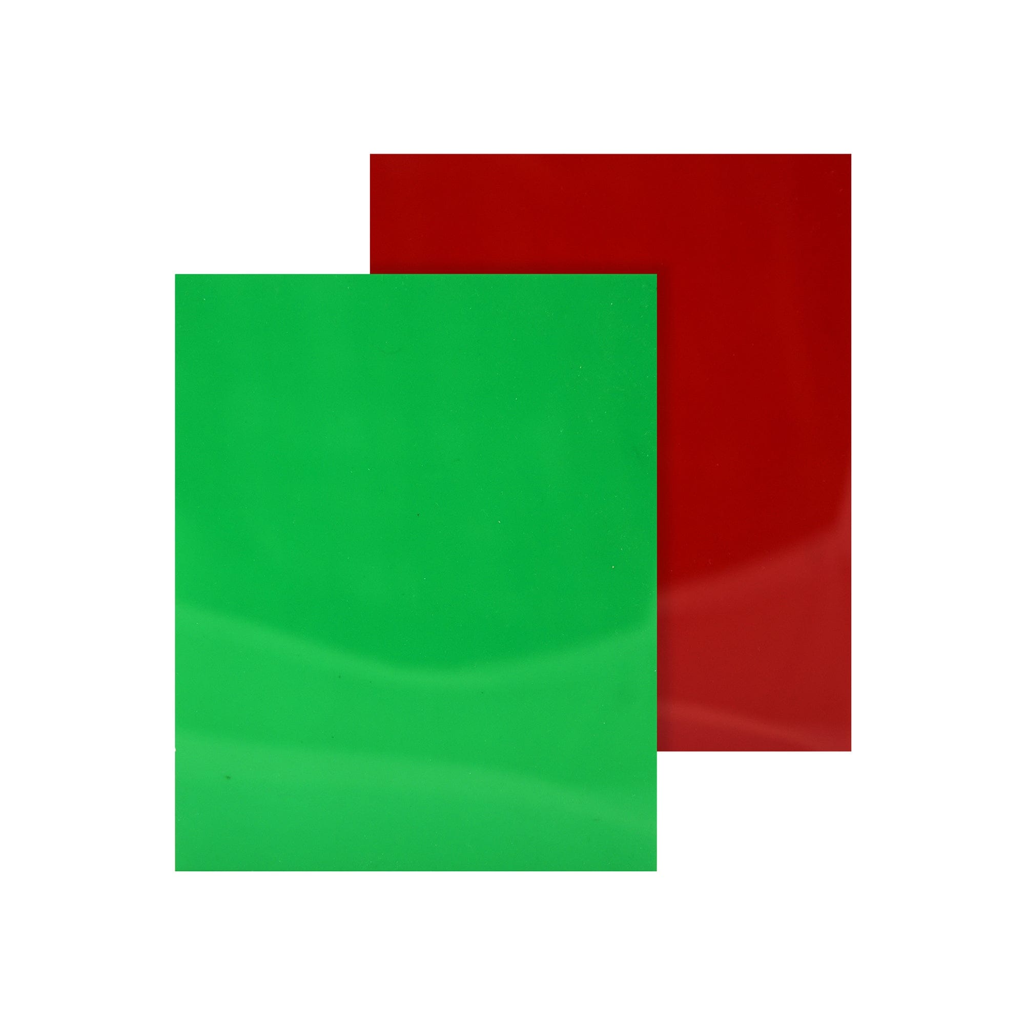 Vinyl Sheets Red and Green GoodLite Co