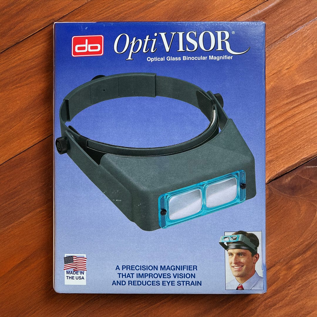 Mattingly Magnifiers Donegan Optivisor Head-Borne Binocular Magnifier (Glass)