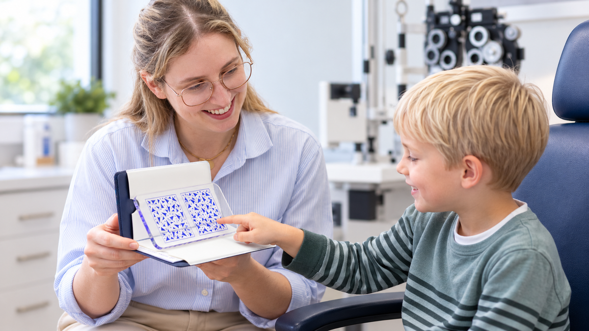 Frisby Stereotest: Clinical Evidence and Stereoacuity Norms
