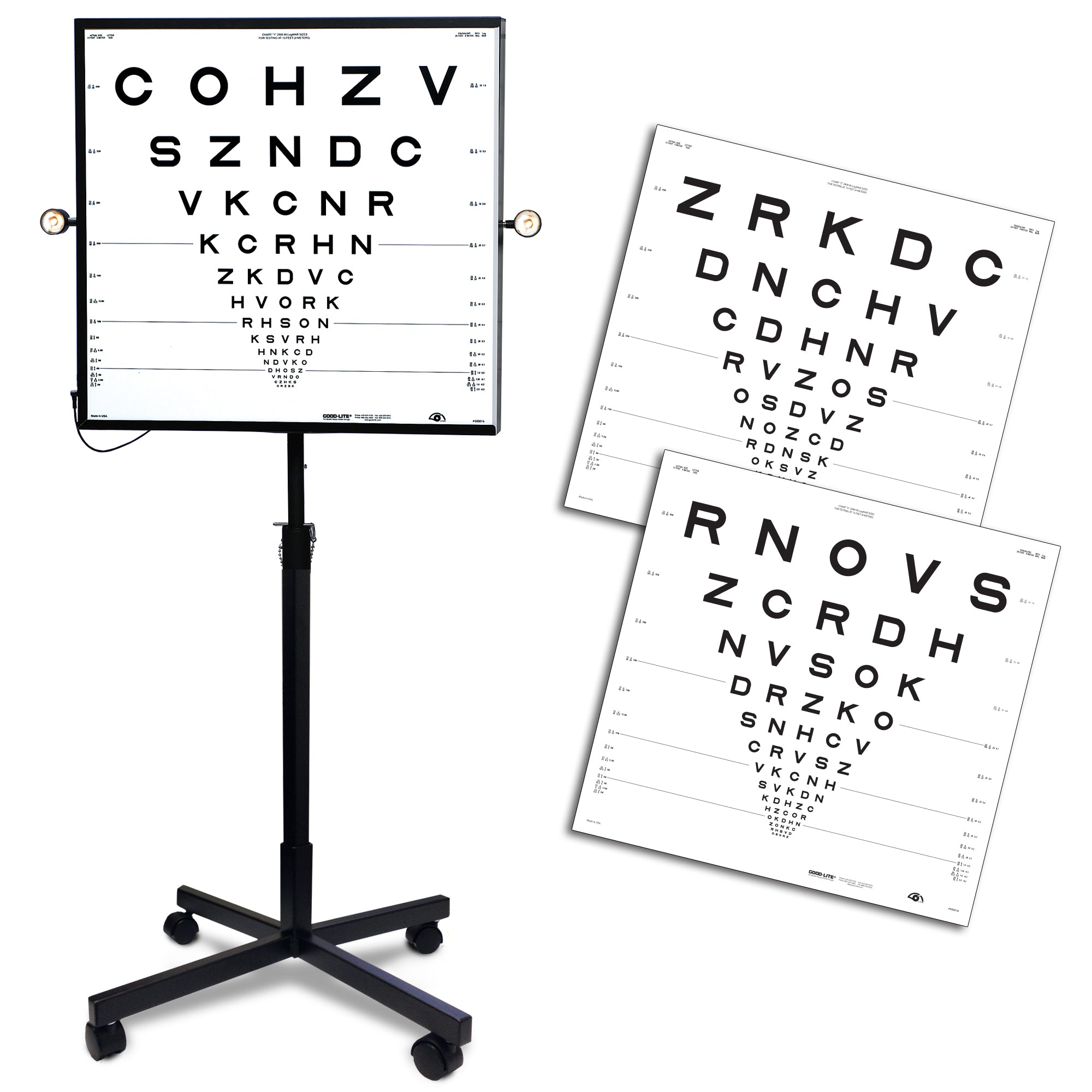ETDRS Vision Test Charts - Leading LogMAR Chart Producers – Good-Lite Co