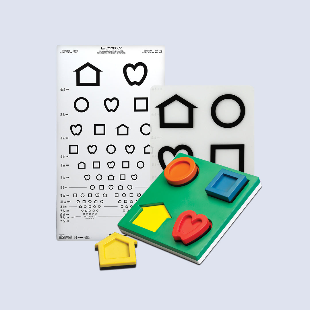 LEA SYMBOLS® GoodLite tagged "Low Vision Wall Charts" GoodLite Co