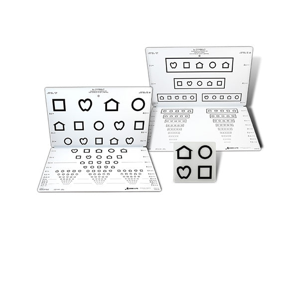 LEA SYMBOLS® Folding Pediatric Eye Chart