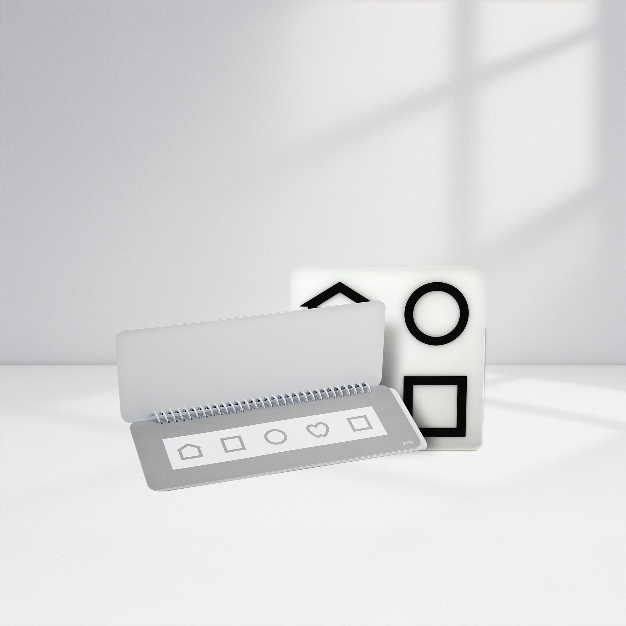 Flip Book: LEA SYMBOLS® Low Contrast Test - 10M Symbols