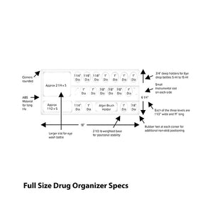 Drug Organizers - Full Size Drug Organizer