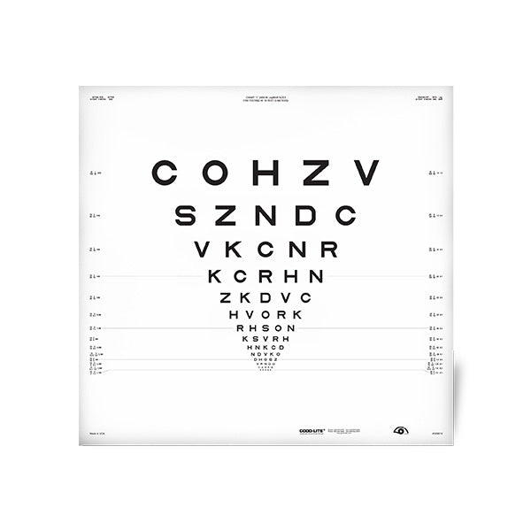 ETDRS 2000 Series ESV3000™ and ESC2000™ Chart 1