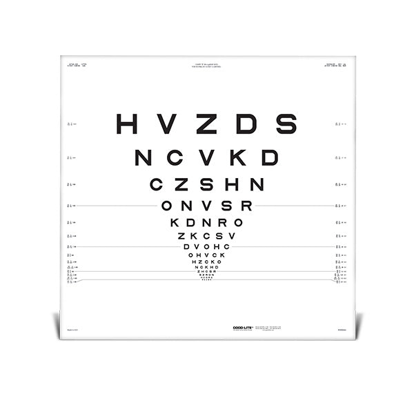 ETDRS Original Series ESV3000™ and ESC2000™ Chart R for 10 feet/3 meters