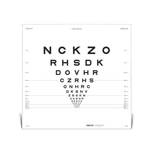 ETDRS Original Series ESV3000™ and ESC2000™ Chart 1 for 10 feet/3 meters
