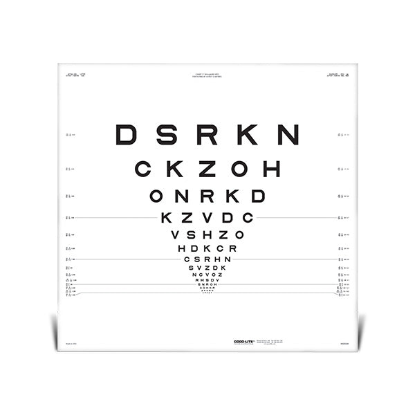 ETDRS Original Series ESV3000™ and ESC2000™ Chart 2 for 10 feet/3 meters