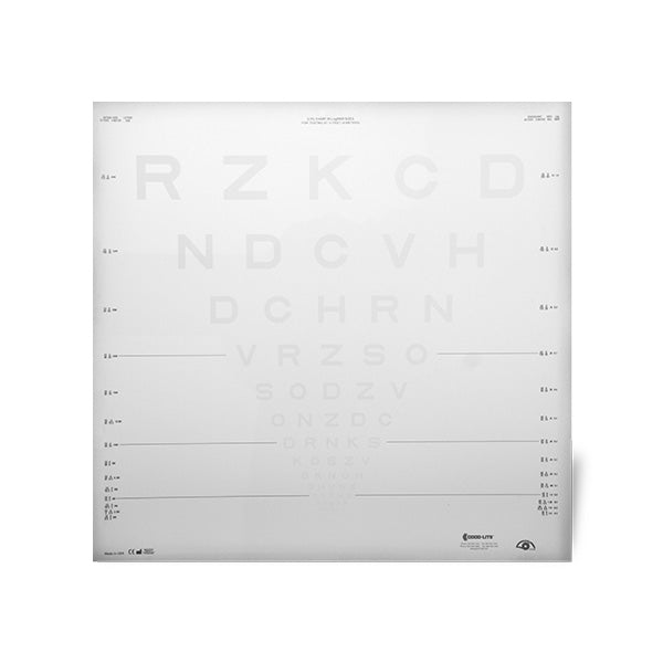 2.5% ETDRS Contrast Chart for 13 feet (4 meters)