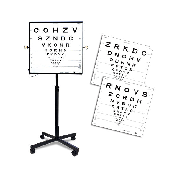 ESV3000™ ETDRS Viewer Kit with 2000 Series 13ft/4m ESV3000™ and ESC2000™ Charts and Floor Stand