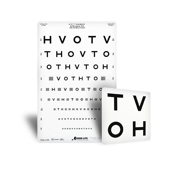 HOTV Crowded Distance ESV1200™ and ESV1500™ Chart - Set