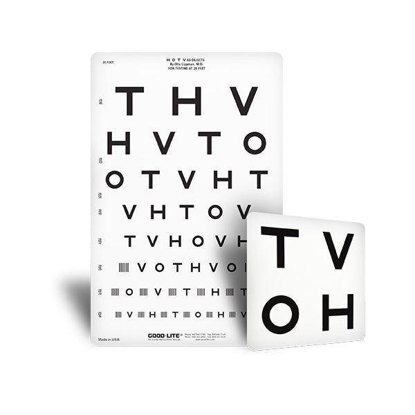 HOTV Crowded Distance ESV1200™ and ESV1500™ Chart - Set