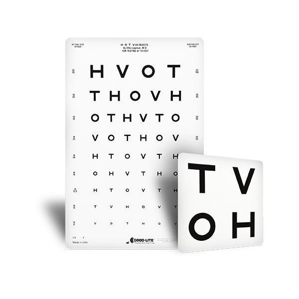 HOTV Wide-spaced Distance ESV1200™ and ESV1500™ Chart - Set