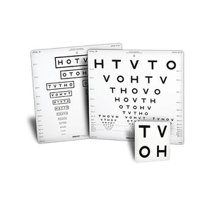 HOTV Pediatric Eye Chart for the Wall