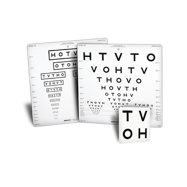 HOTV Pediatric Eye Chart for the Wall