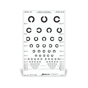 Landolt C Distance ESV1200™ and ESV1500™ Chart