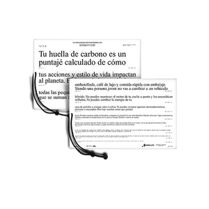 Spanish Low Vision Continuous Reading Card