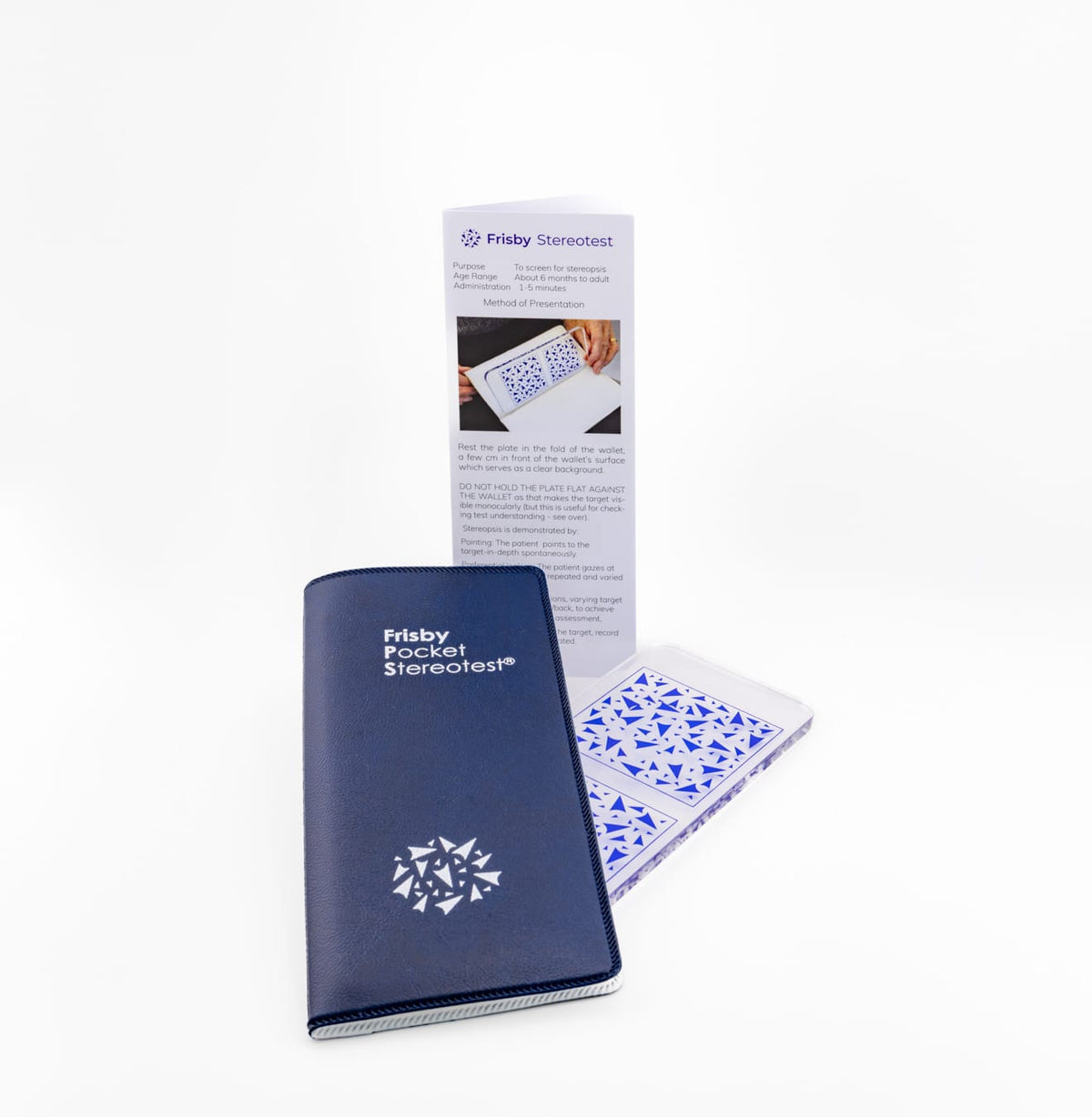 Frisby Vision Testing Aids Frisby Screener Pocket Stereotest - 1 Plate Frisby Screener Pocket Stereotest