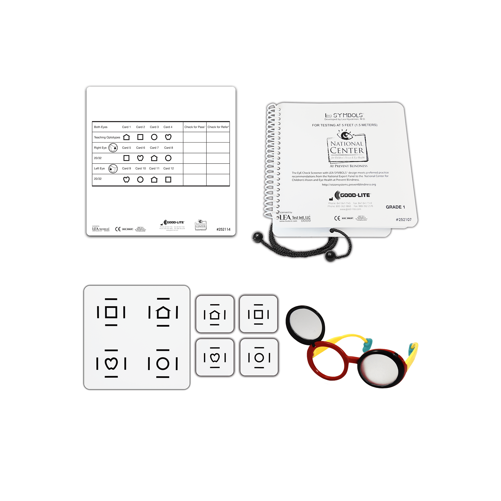 Good-Lite 252113-Kit EyE Check 20/32 Screener
