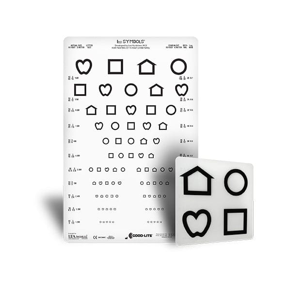 Good-Lite 255000-Set LEA SYMBOLS<sup>®</sup> Linear Spaced Chart