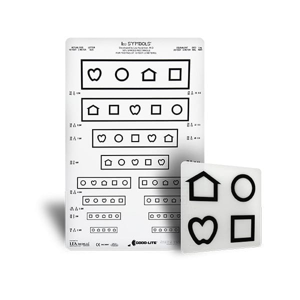 Good-Lite 259100-Set LEA SYMBOLS<sup>®</sup> Massachusetts Chart
