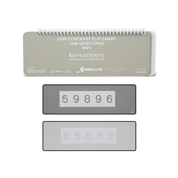 Good-Lite 270400-Standard Order LEA NUMBERS<sup>®</sup> Low Contrast Test 10M