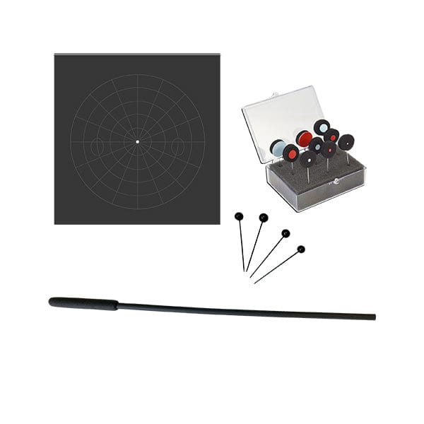 Good-Lite 585400-Tangent Screen - 22.5 degree One Meter Complete Kit With Screen, Test Objects and Accessories Tangent Screen - COMPLETE KIT  One Meter Screen, Test Objects & Accessories