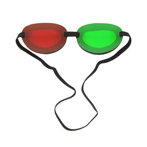 Good-Lite 682006-Set of 6 Small Red/Green Anti-Suppression Goggles