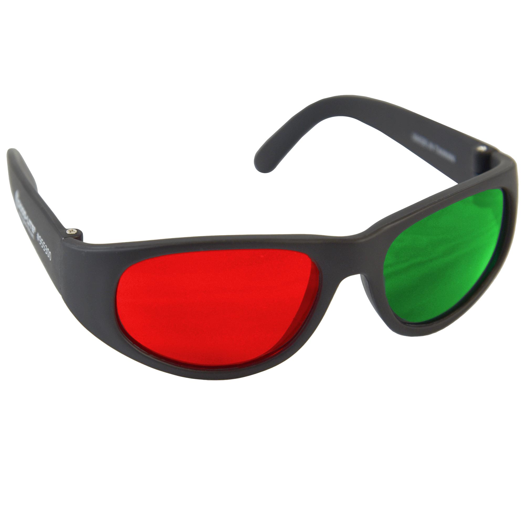 Reverse Wraparound Red/Green Glasses (Adult)