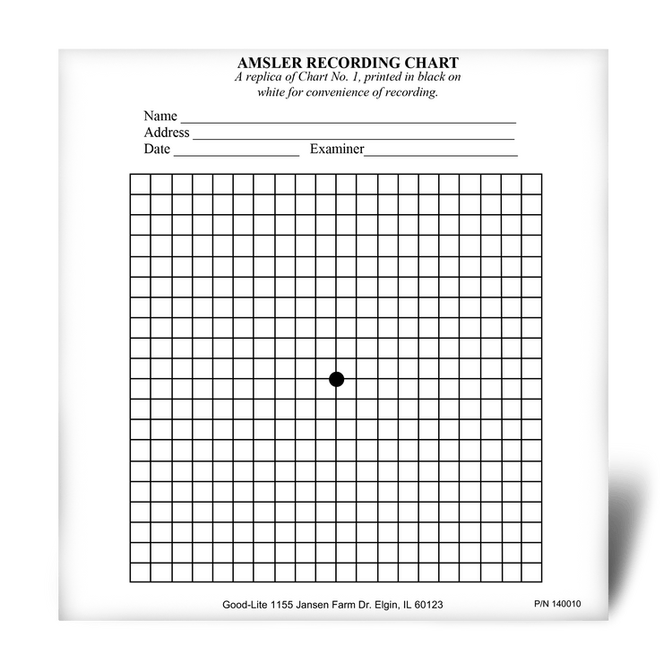 Good-Lite Amsler Scoring Chart Pad
