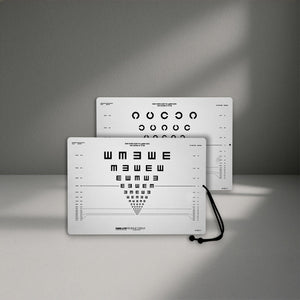 Good-Lite Co Card(Intermediate): Landolt "C" and Tumbling E with Cord (27.5"/70cm)