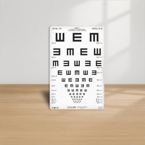 Good-Lite Co Chart(Distance): ESV1200™ and ESV1500™ - Tumbling E (13ft/4m)