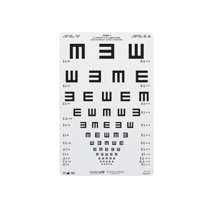 Good-Lite Co Chart(Distance): ESV1200™ and ESV1500™ - Tumbling E - Mixed Order (13ft/4m)