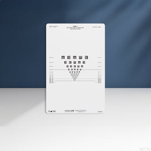 Good-Lite Co Chart(Intermediate): ESV1200™ and ESV1500™ - Tumbling E (16"/40cm)