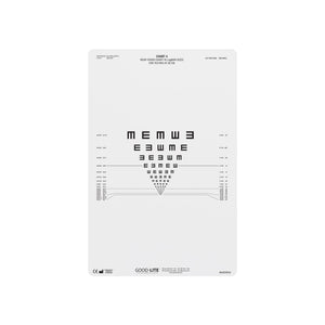 Good-Lite Co Chart(Intermediate): ESV1200™ and ESV1500™ - Tumbling E (16"/40cm)