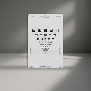 Good-Lite Co Chart(Intermediate): ESV1200™ and ESV1500™ - Tumbling E (26"/66cm)