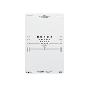 Good-Lite Co Chart(Near): ESV1200™ and ESV1500™ - Tumbling E (13"/33cm)