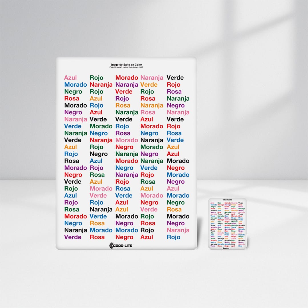 Good-Lite Co Color Facility Rock: Card - Spanish