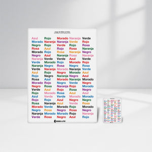 Good-Lite Co Color Facility Rock: Card - Spanish