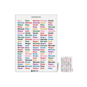Good-Lite Co Color Facility Rock: Card - Spanish