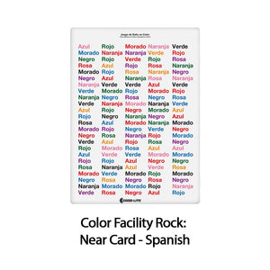 Good-Lite Co Color Facility Rock: Near Card - Spanish Color Facility Rock: Card - Spanish
