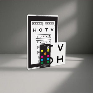 Good-Lite Co Critical-Line™ Quantum LED: HOTV Chart - Chart, Remote Control Overlay and Response Panel (10ft/3m)