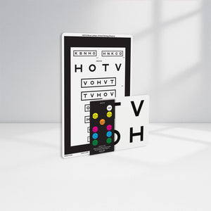 Good-Lite Co Critical-Line™ Quantum LED: HOTV Texas Chart - Chart, Remote Control Overlay and Response Panel (10ft/3m)