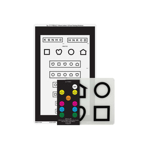 Good-Lite Co Critical-Line™ Quantum LED: LEA SYMBOLS® Texas Chart - Chart, Remote Control Overlay and Response Panel (10ft/3m)